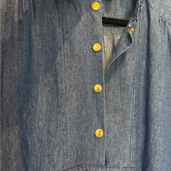 Pomander Place Long Sleeve Denim Dress - Picture 6 of 9